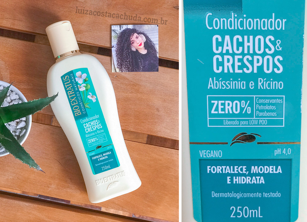 Condicionador Bio Extratus Cachos & Crespos