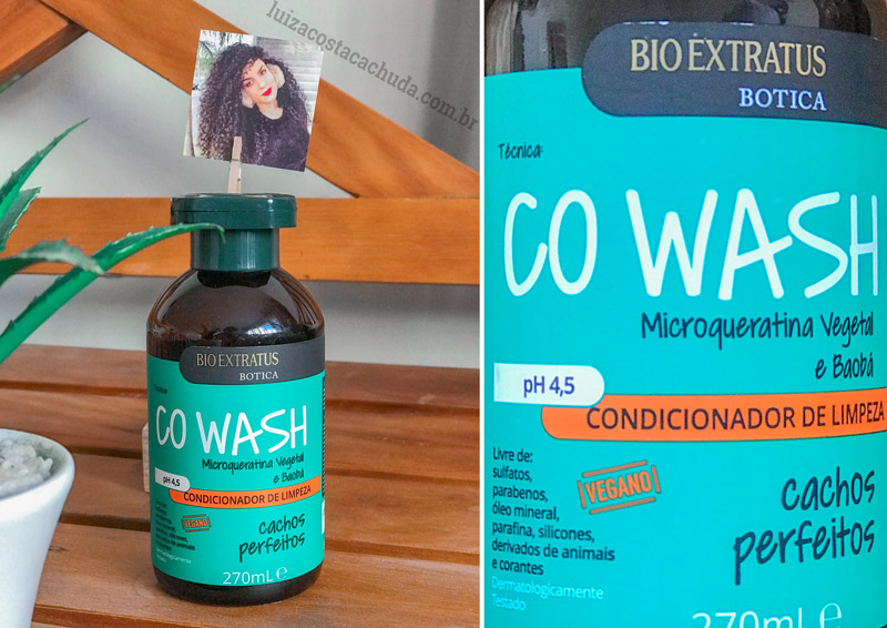 Condicionador Co-Wash Bio Extratus Botica Cachos Perfeitos