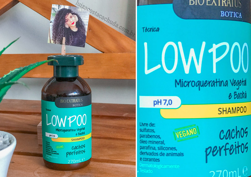 Shampoo Bio Extratus Botica Cachos Perfeitos