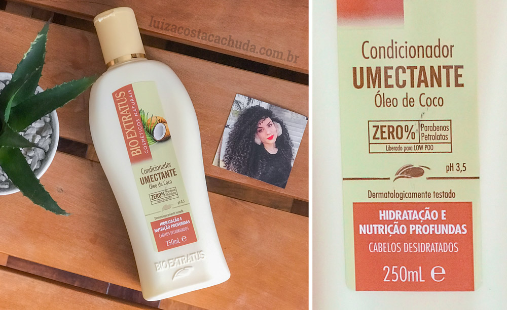resenha condicionador Bio Extratus Umectante Óleo de Coco