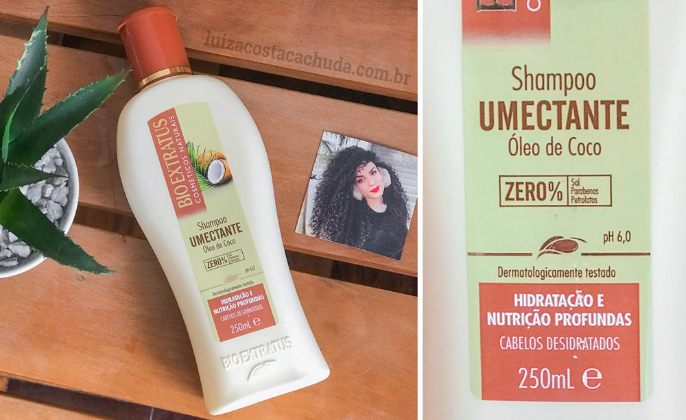 resenha Shampoo Bio Extratus Umectante Óleo de Coco