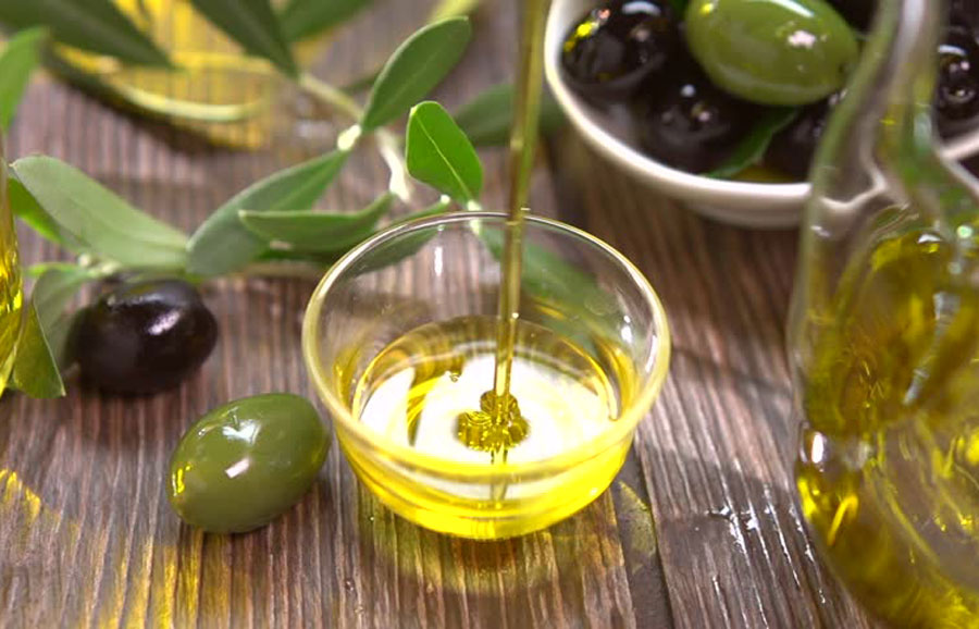 umectação caseira com azeite de oliva
