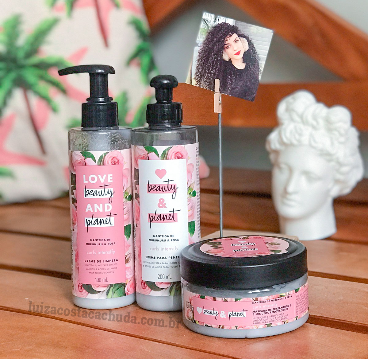 resenha linha love beauty and planet curls intensify