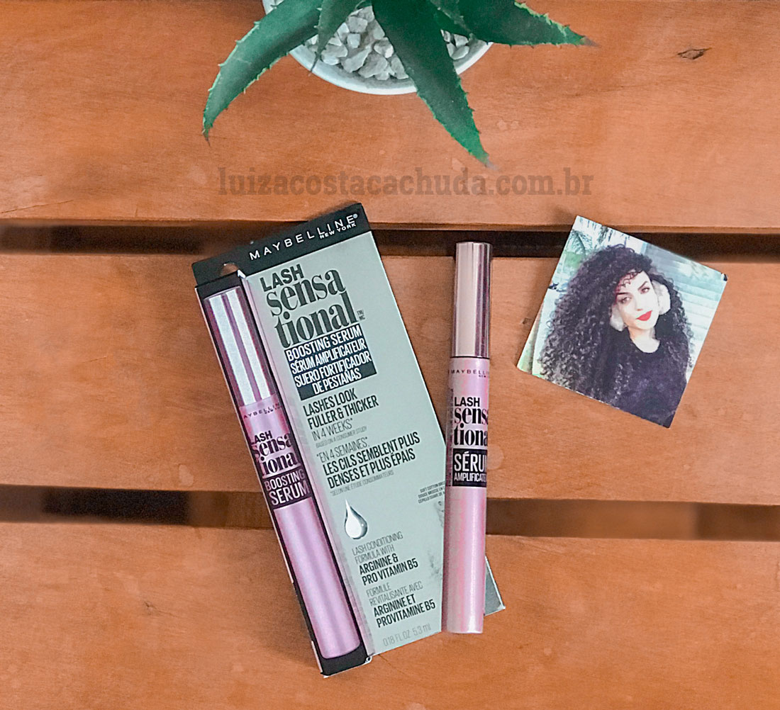 resenha maybelline lash sensational boosting serum