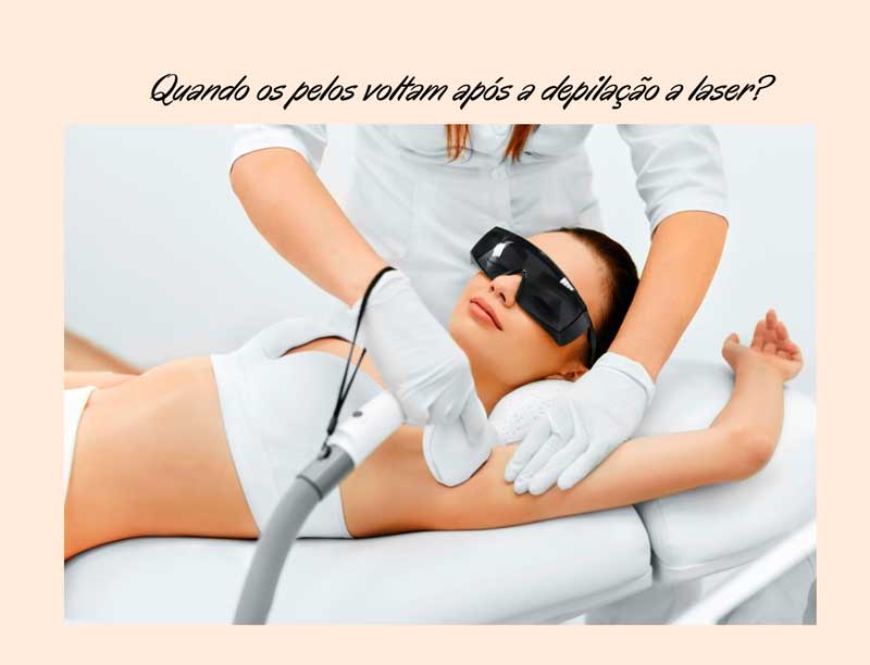 pelos da depilação a laser voltam a crescer