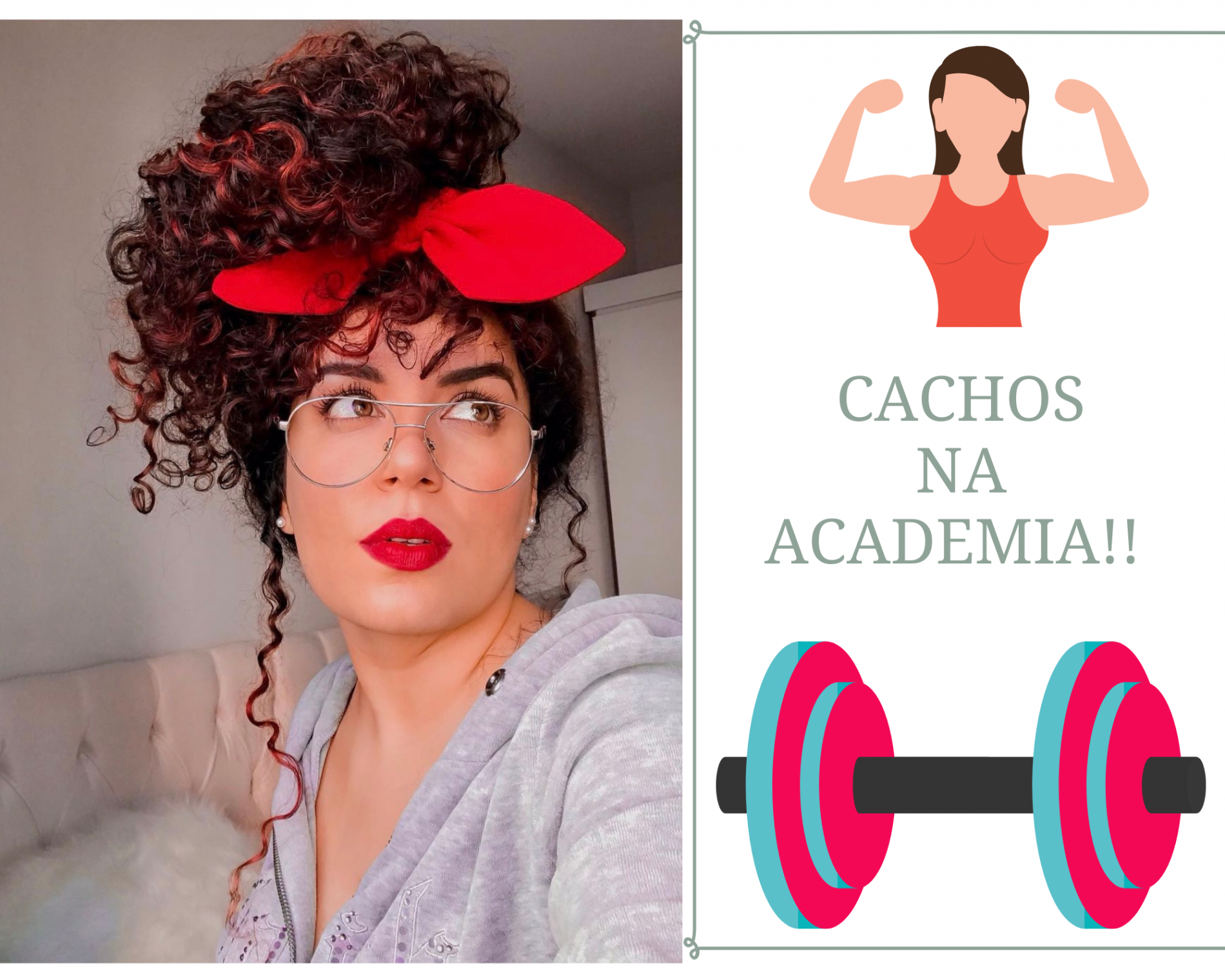 cabelo cacheado na academia: como cuidar